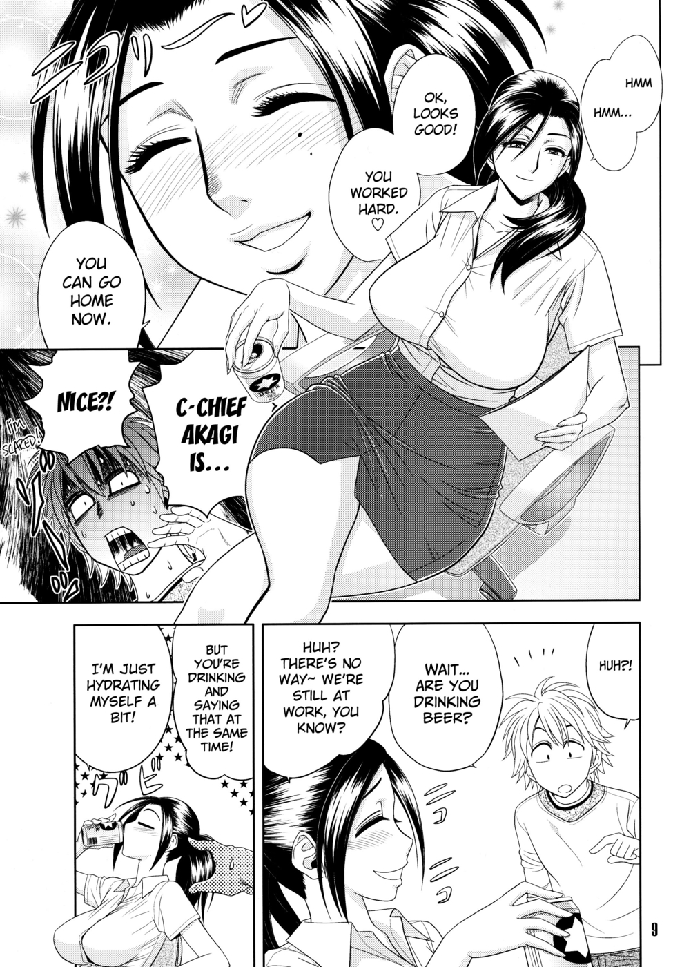 Hentai Manga Comic-Beautiful Editor-in-Chief's Secret-Read-9